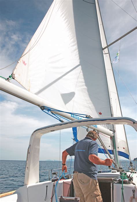 mainsail furling system for sailboats.